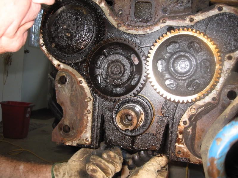 Ford 4000 tractor engine rebuild Golden Triangle Jeep Club